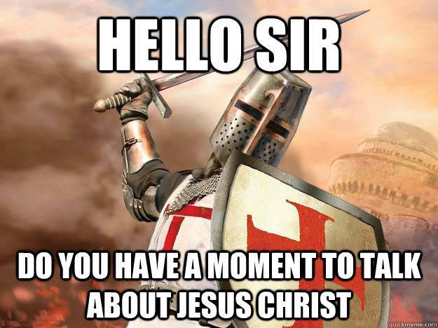 Do you have a moment to talk about Jesus Christ?